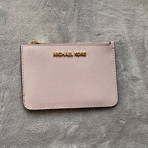 Michael Kors COIN ID WALLET POWDER BLUSH
